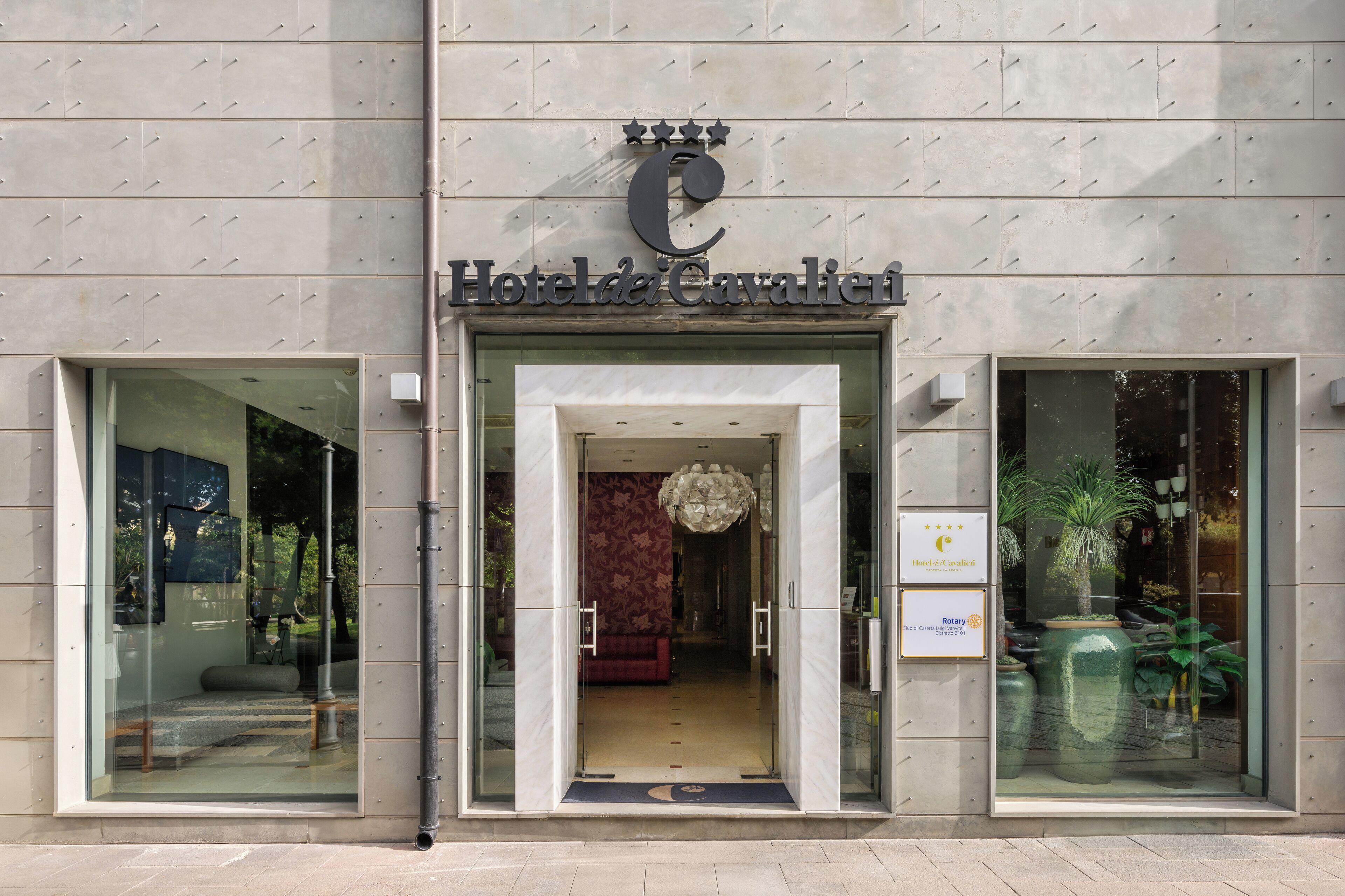 Voorkant van accommodatie