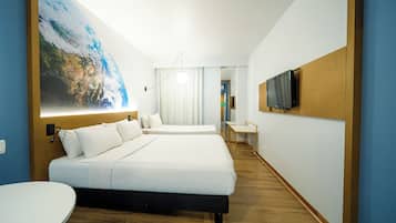 Family Room, Multiple Beds | 1 bedroom, minibar, in-room safe, individually decorated