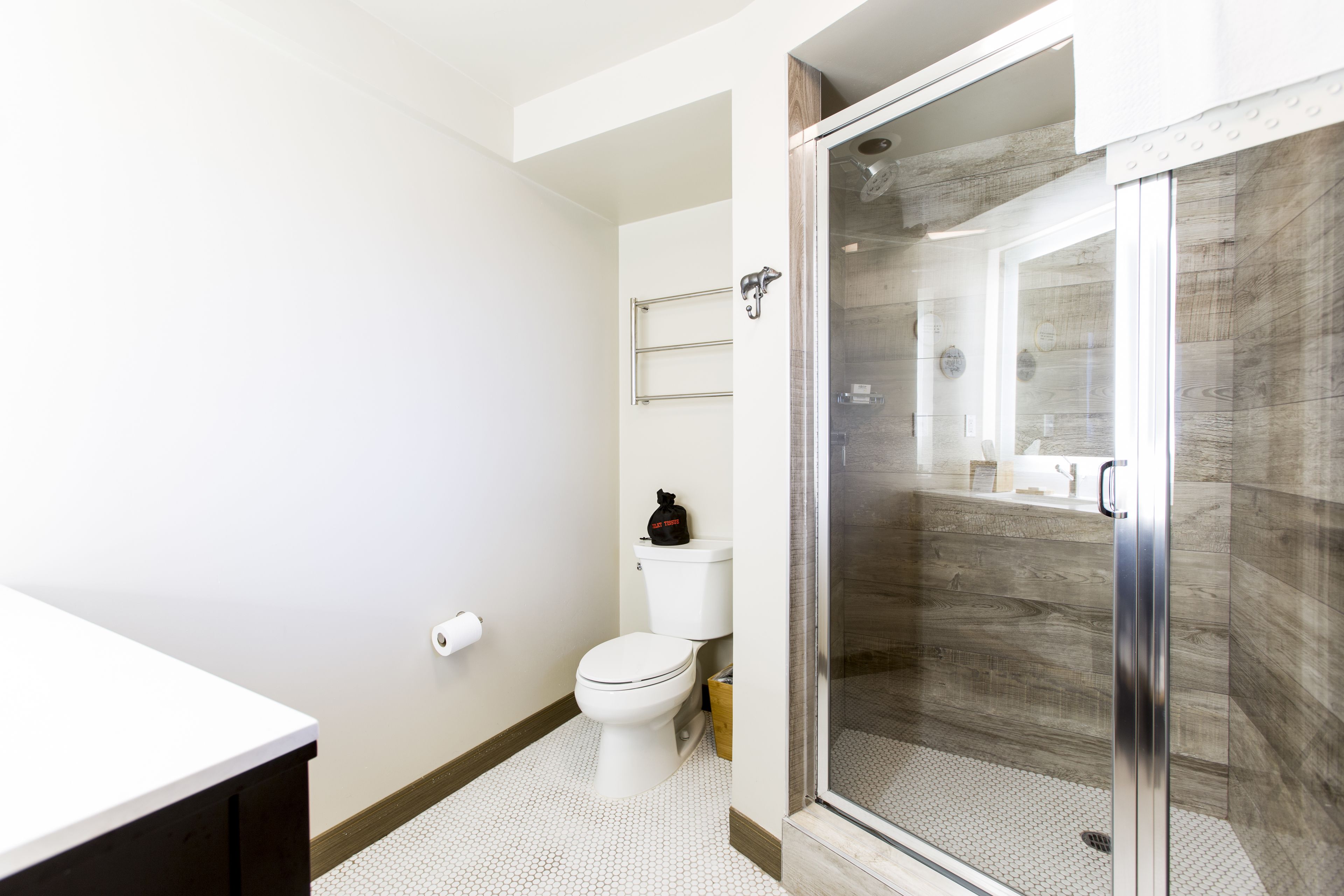 free toiletries, hair dryer, towels, soap