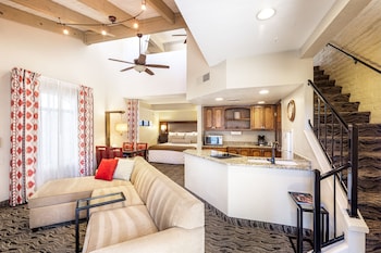 Villa with Terrace (Monterey) | 3 bedrooms, in-room safe, desk, iron/ironing board at Scottsdale Camelback Resort