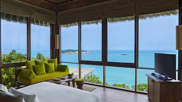 Ropa de cama de alta calidad, camas Select Comfort y minibar