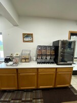 Free daily on-the-go breakfast