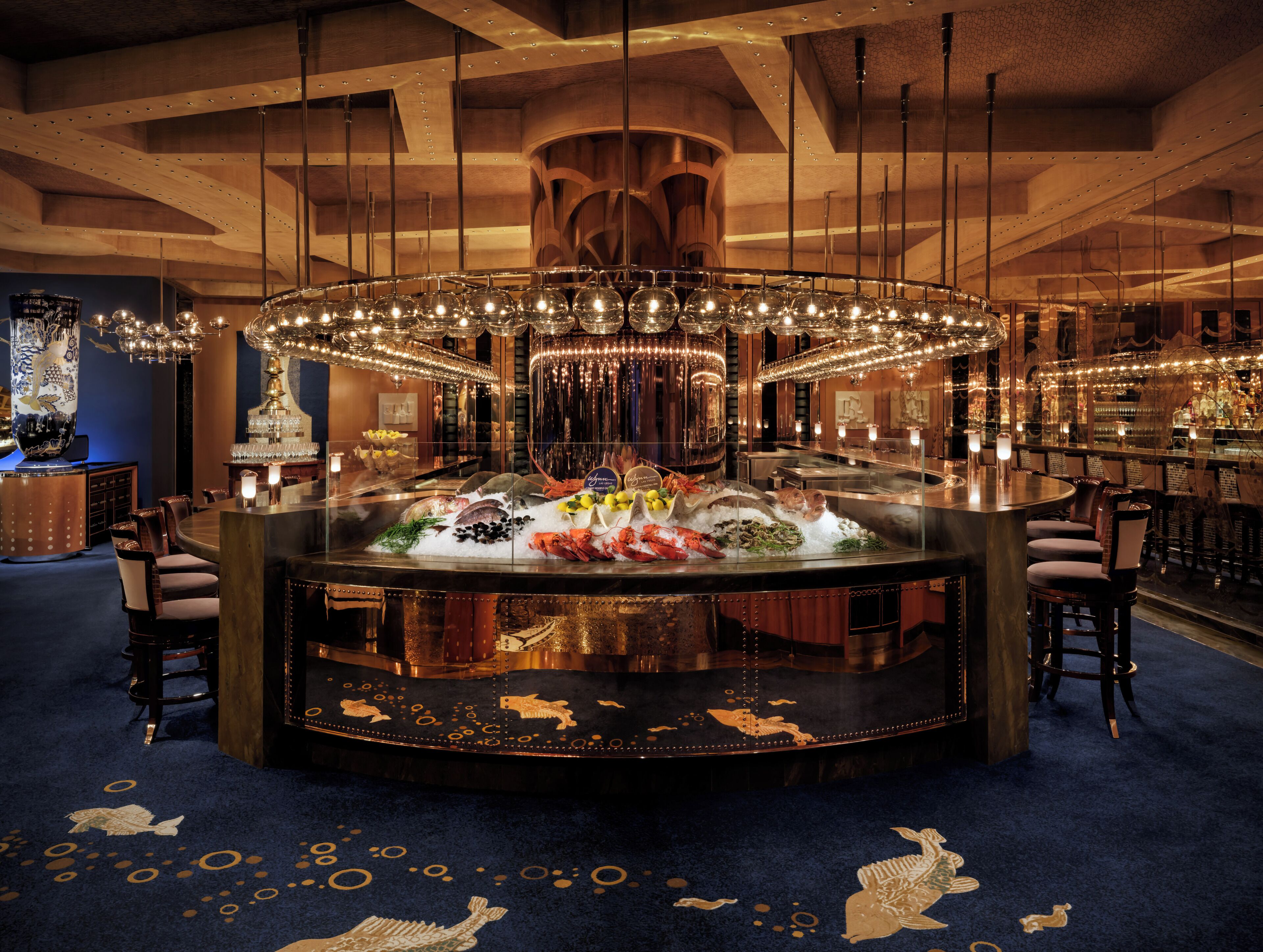 13 restaurants; lunch, dinner and brunch served 