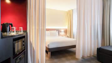 Svit Superior | 1 sovrum, sängtillbehör av högsta kvalitet och minibar