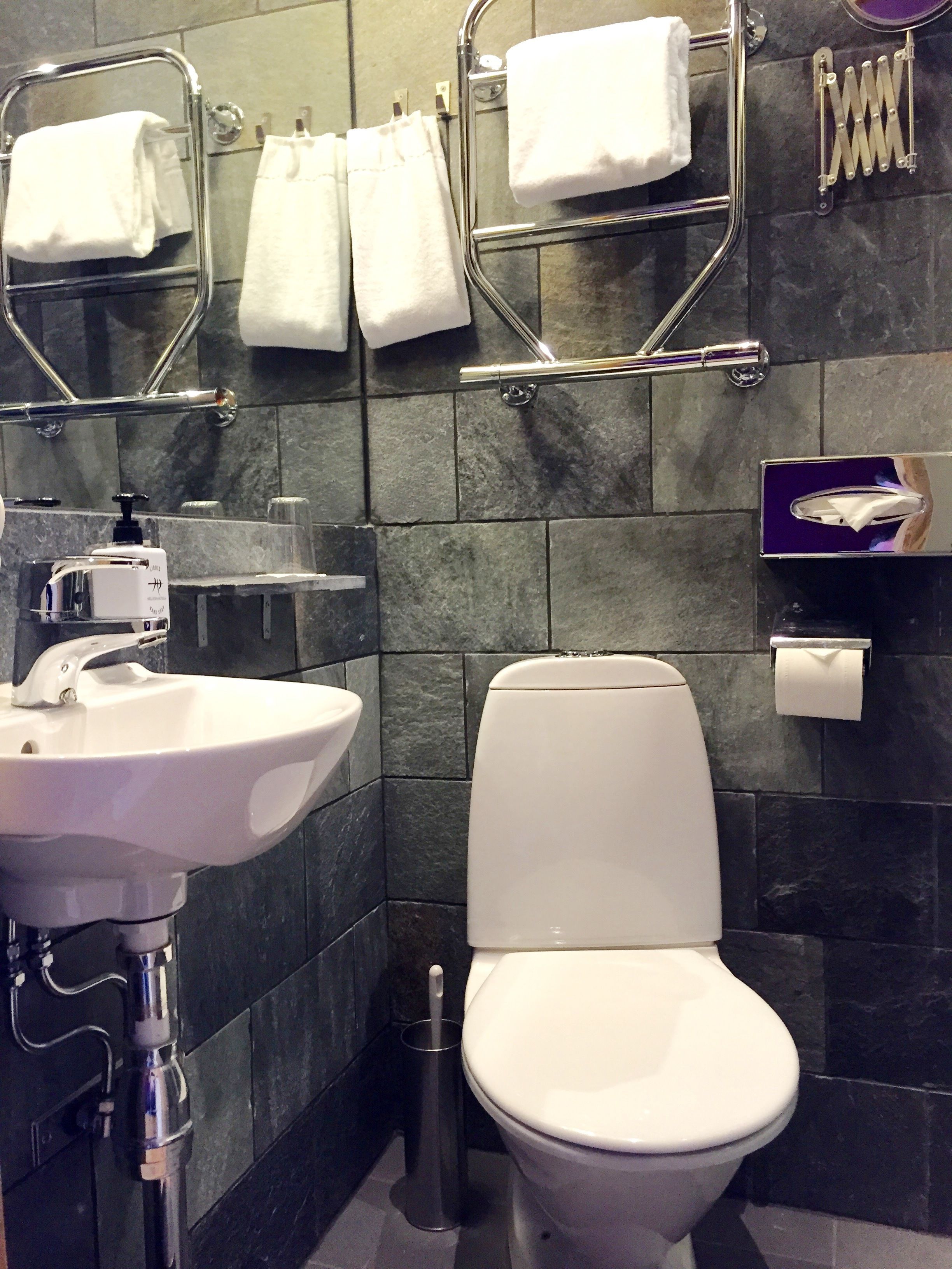 small single room - window does not open | bathroom | hair dryer, towels