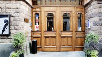 Entrada de la propiedad