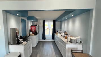 Petit déjeuner continental compris tous les jours