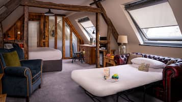 Hypo-allergenic bedding, individually decorated, individually furnished