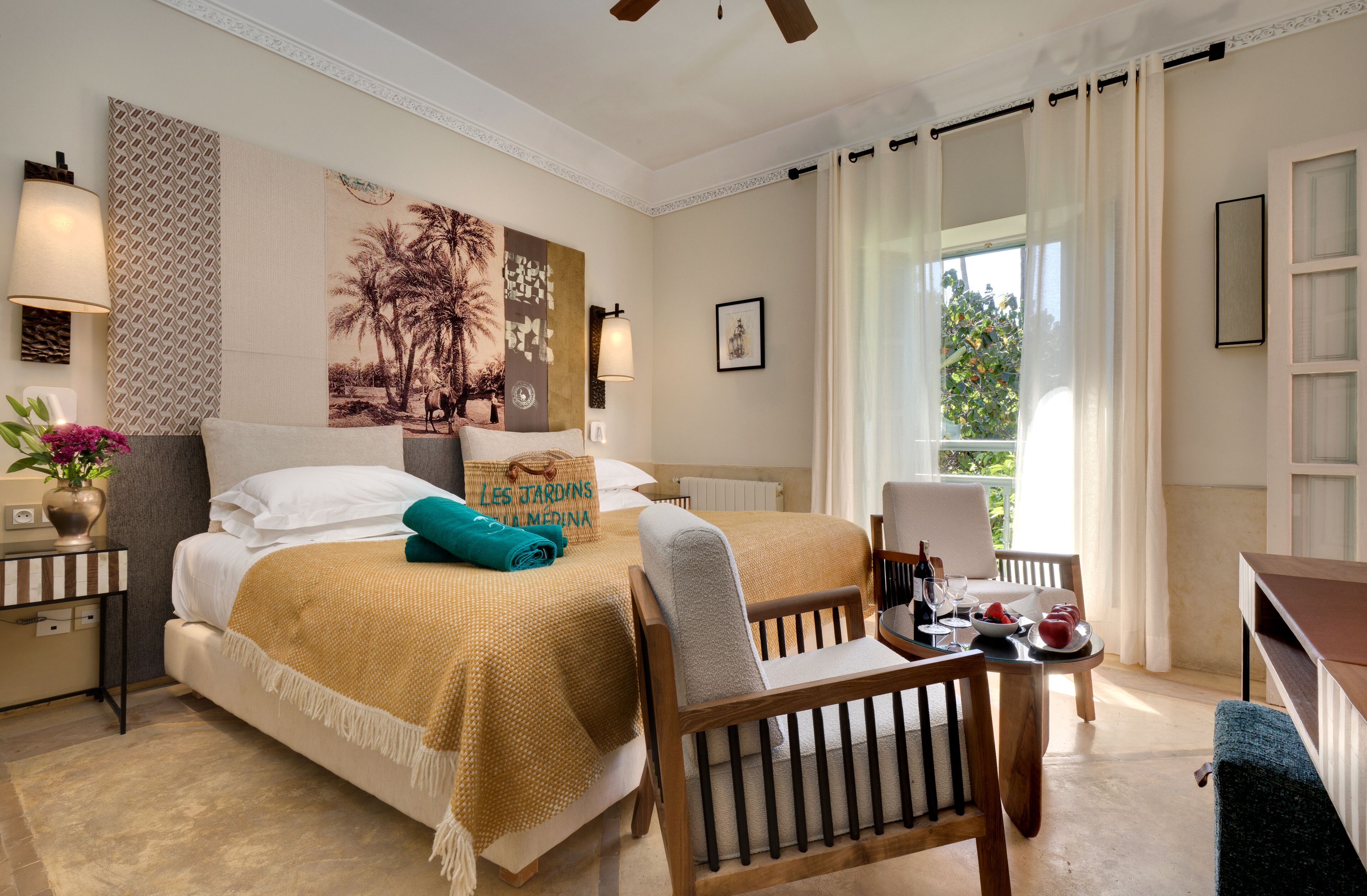 ห้องพัก (Solarium) | ผ้าปูที่นอนฝ้ายอียิปต์, เครื่องนอนระดับพรีเมียม, มินิบาร์