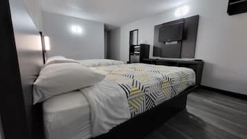Desk, iron/ironing board, free WiFi, bed sheets