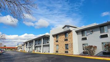 Overnatningsstedets indgangsparti