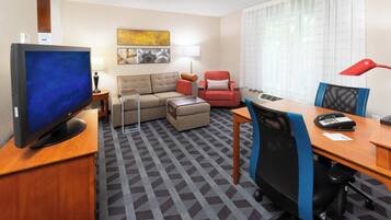 25-inch TV with cable channels