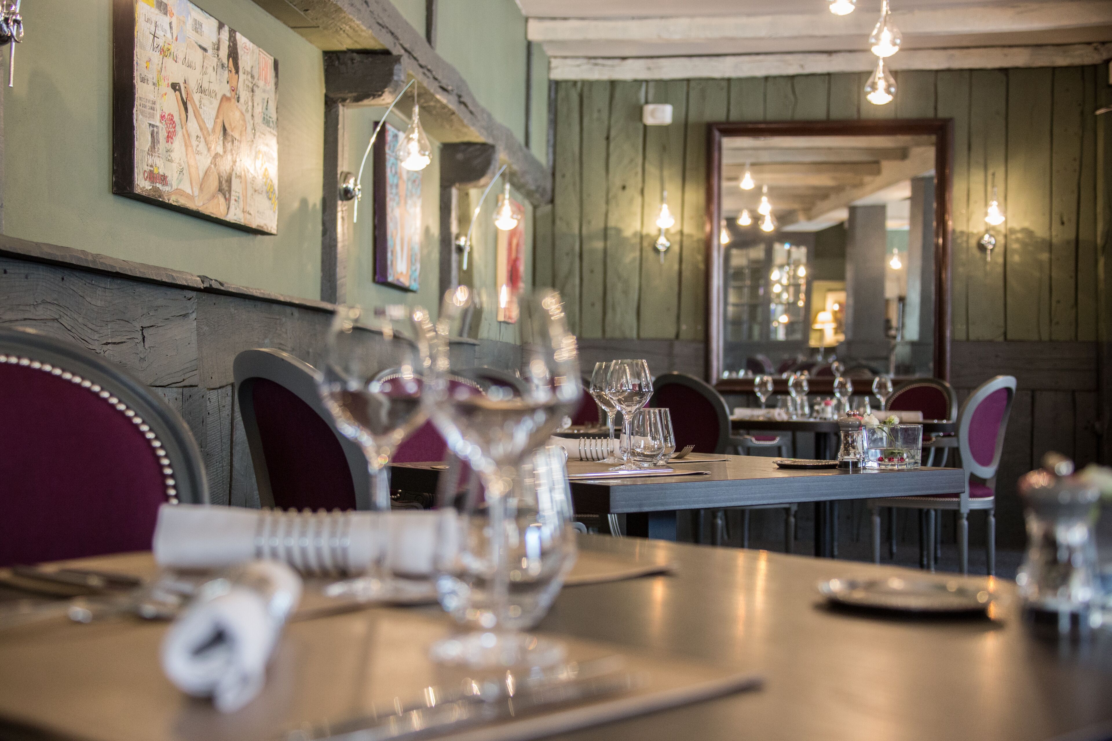 lunch and dinner served, regional cuisine