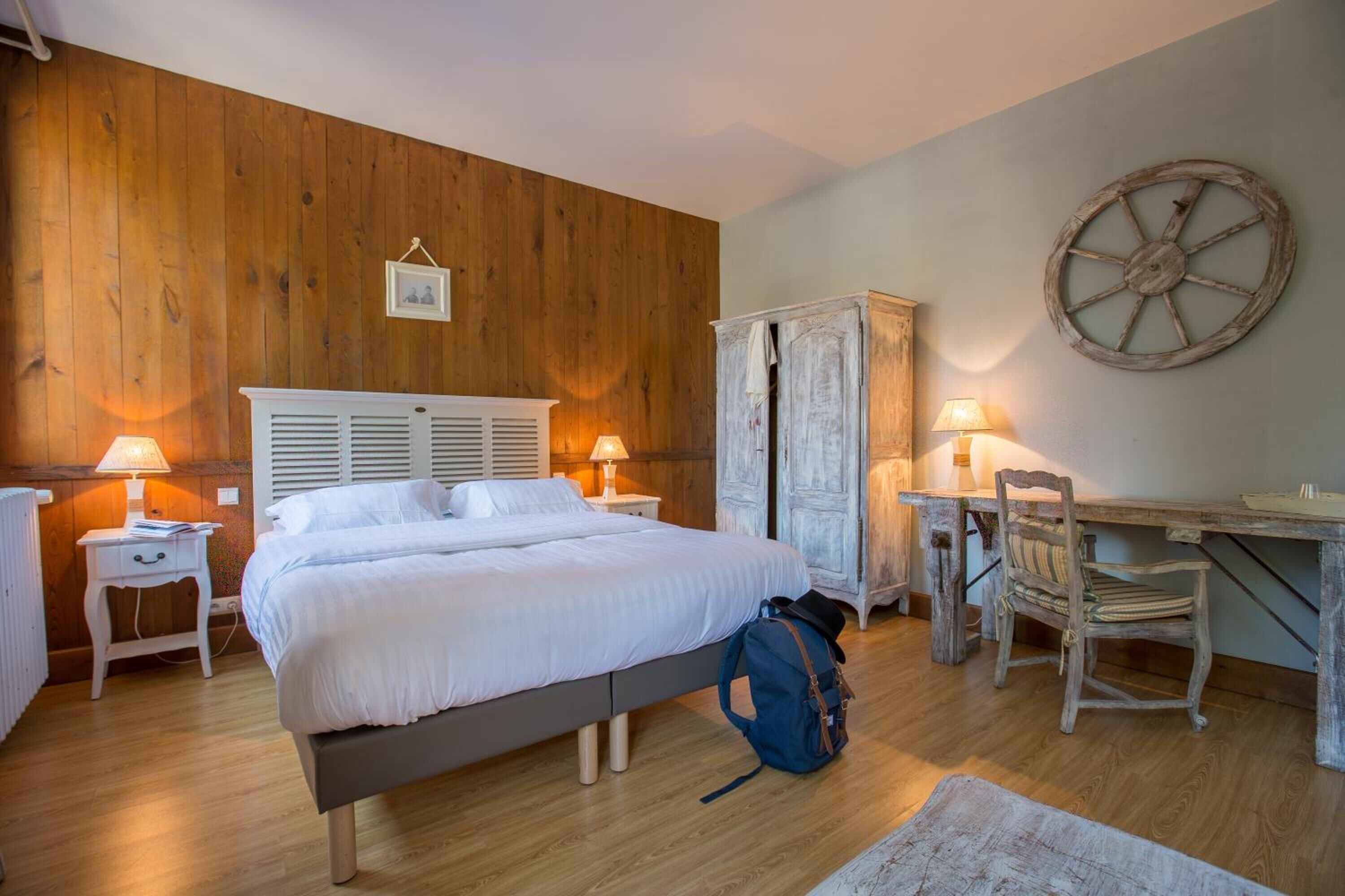 superior double room | 1 bedroom, desk, laptop workspace, iron/ironing board