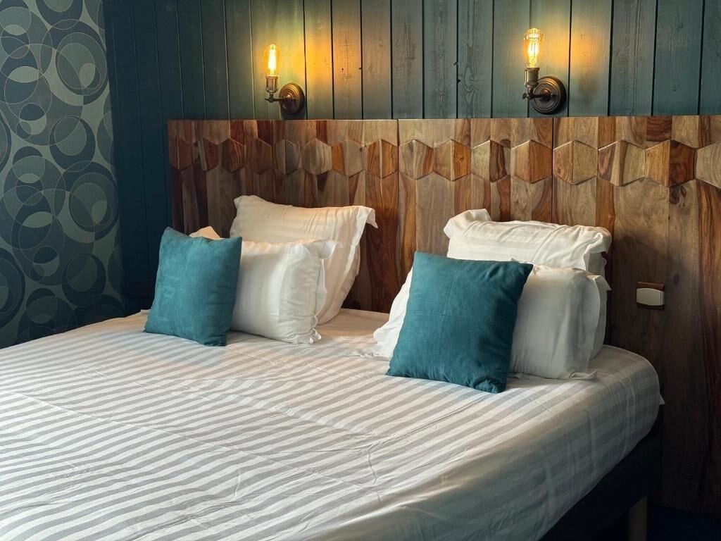 luxury suite | 1 bedroom, desk, laptop workspace, iron/ironing board