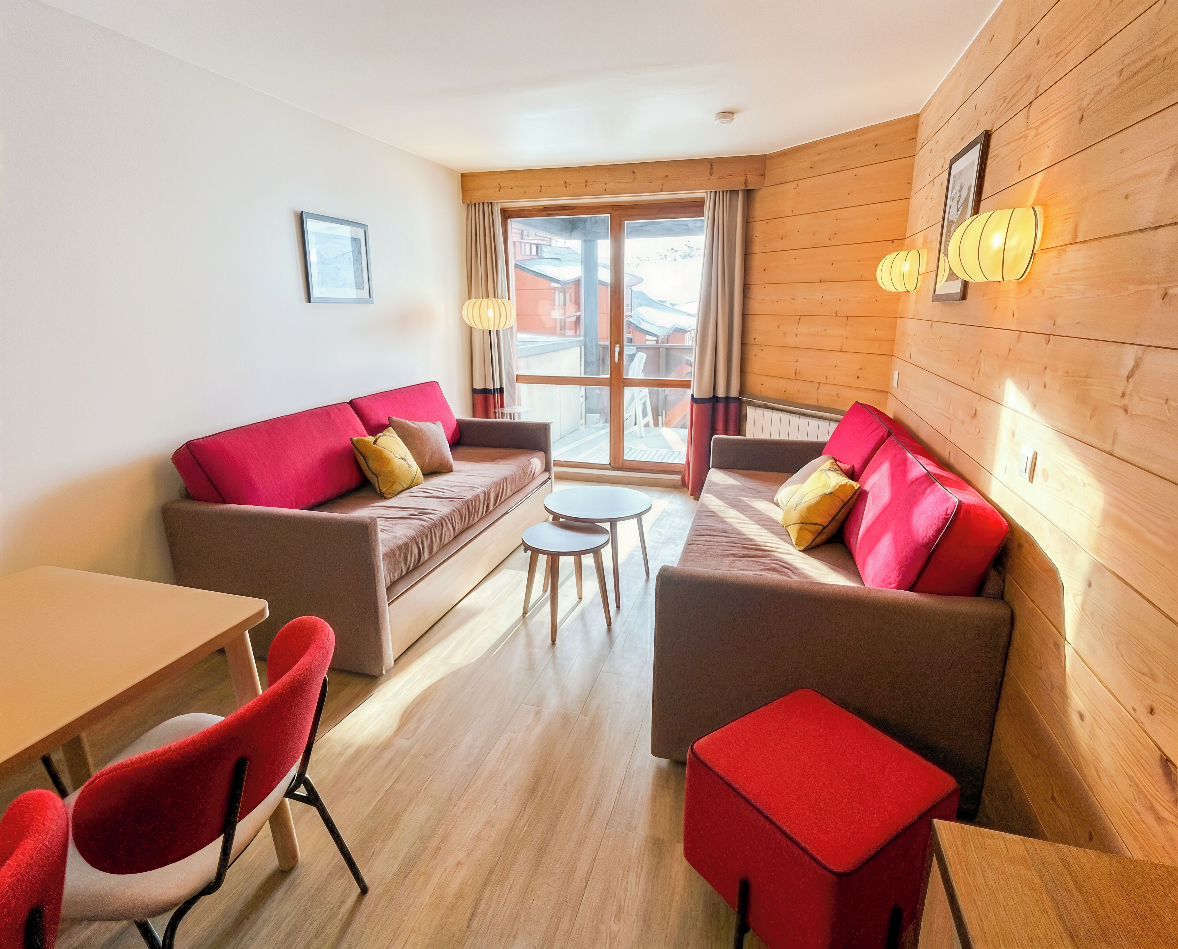 Standard-Apartment, 1 Schlafzimmer (6 people + 1 sleeping alcove) | Wohnbereich