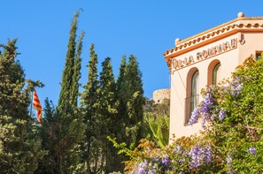 Façade de l’hébergement