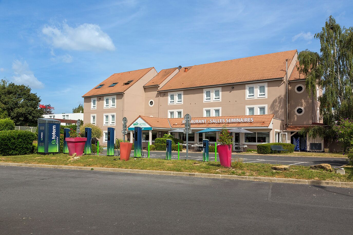 Fassade der Unterkunft