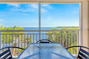 Uitzicht op strand/zee