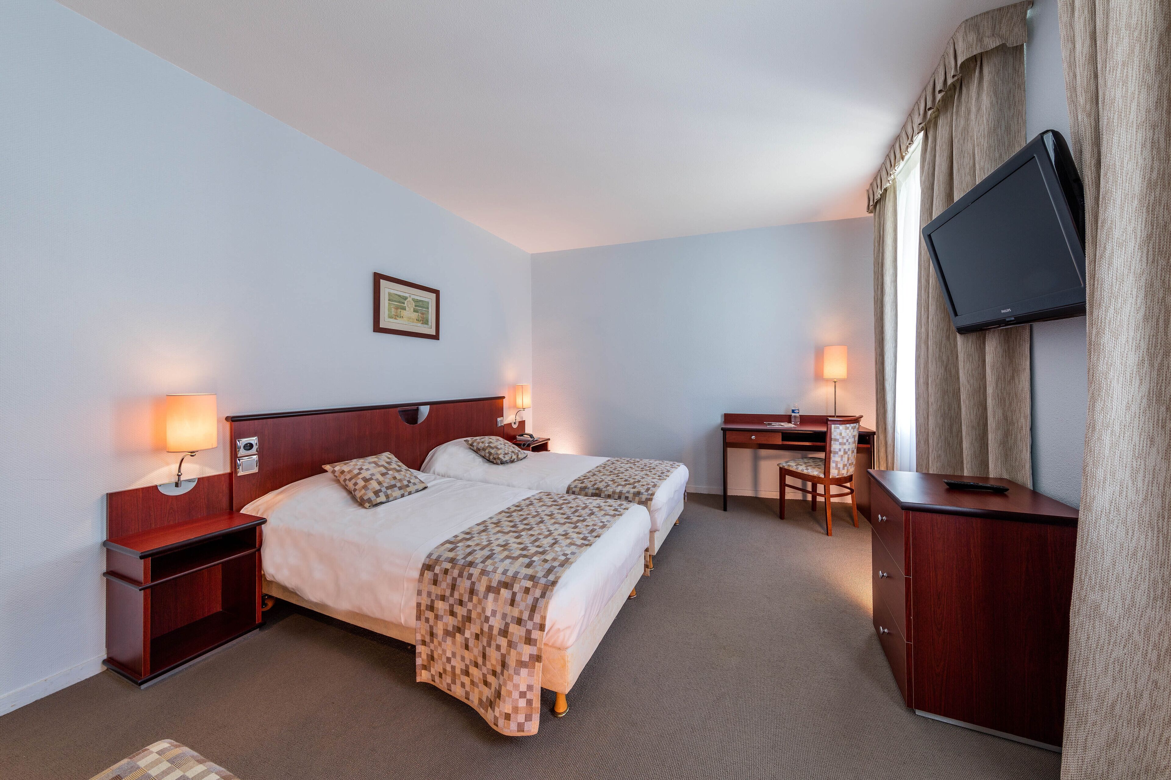 standard room | premium bedding, desk, blackout curtains, iron/ironing board