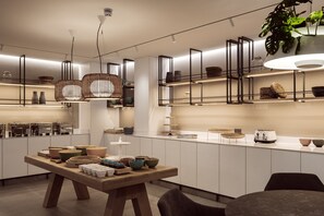 Daily buffet breakfast (EUR 18 per person)