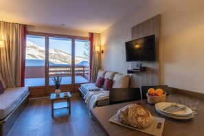 Living area - Pierre & Vacances Residence L'Albane (Vars)