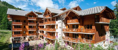 Voorkant van accommodatie