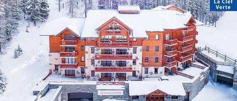 Fassade der Unterkunft