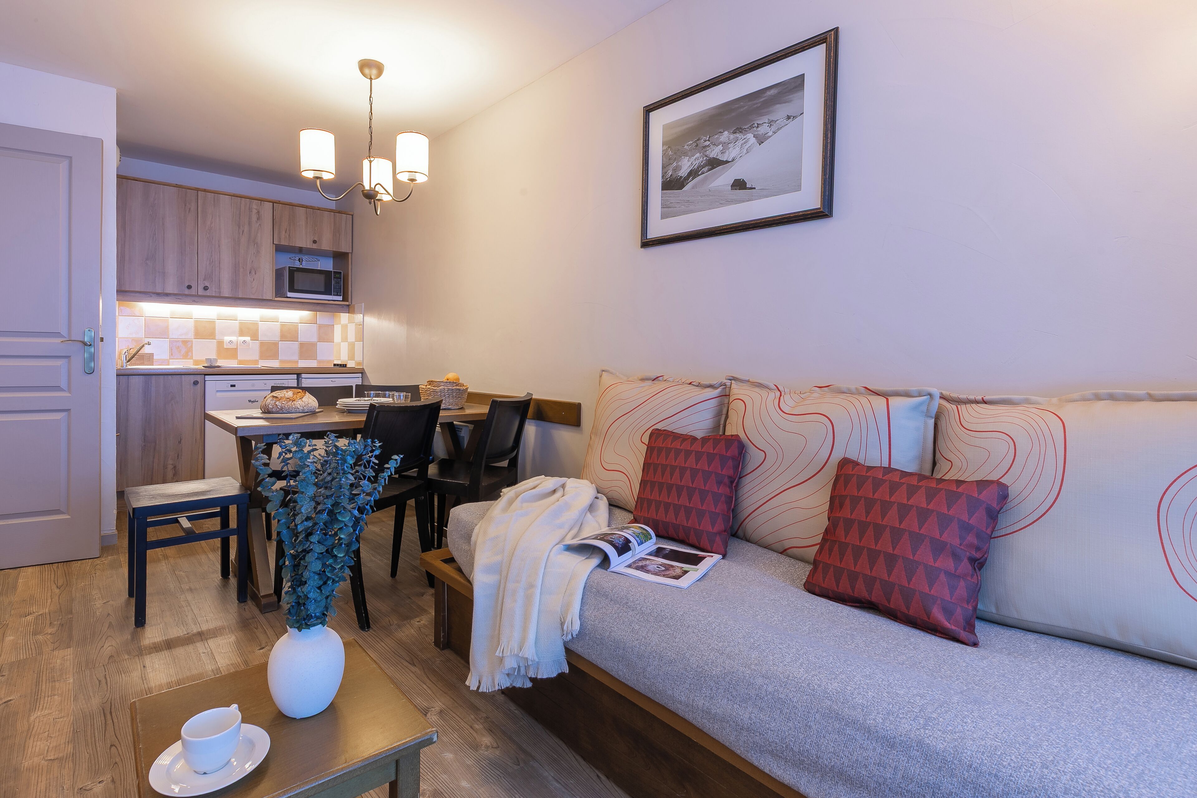 Appartement 4 personnes - 1 chambre | Living area | TV