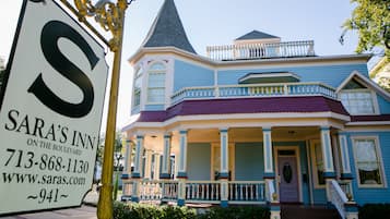 Façade de l’hébergement