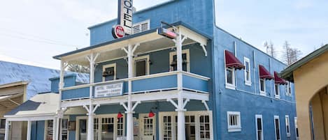 Entrada de la propiedad