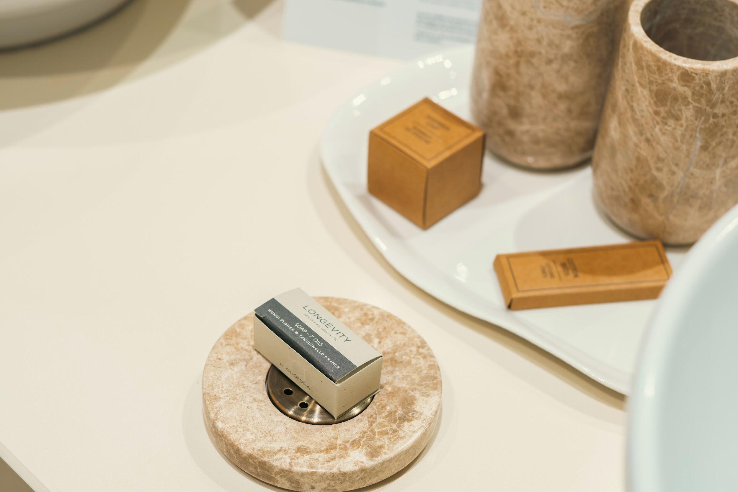 deluxe double room, sea view | bathroom | designer toiletries, hair dryer, bathrobes, slippers