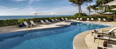Indoor pool, outdoor pool