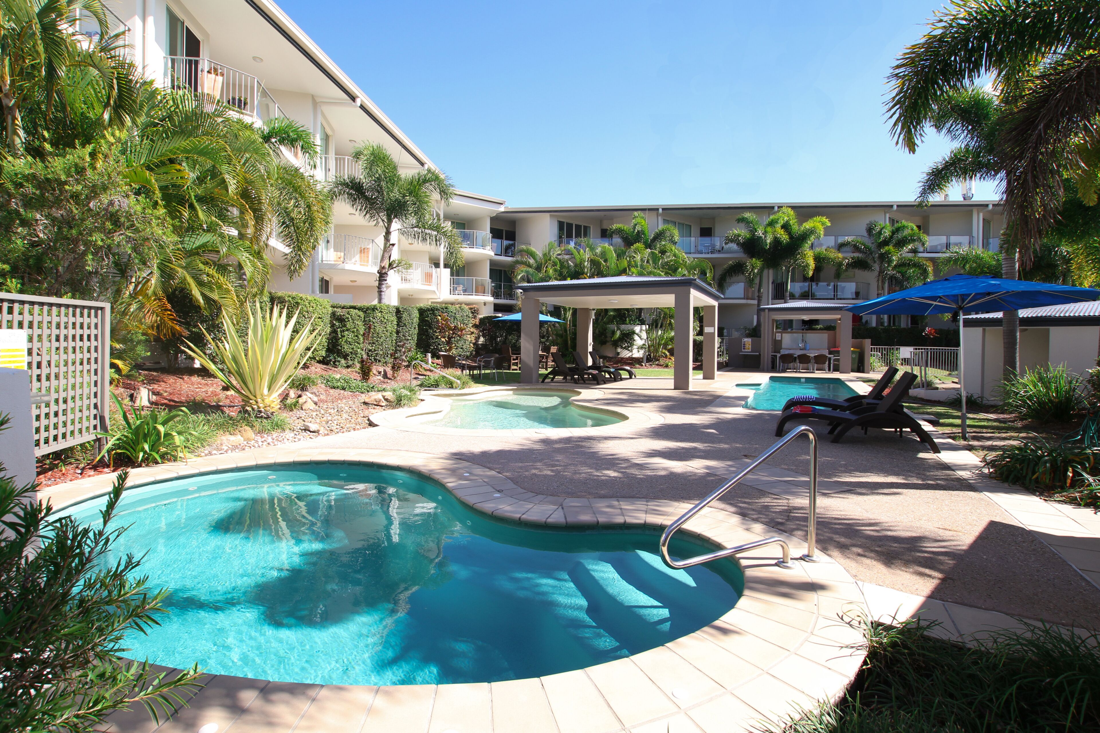 Bain à remous extérieur