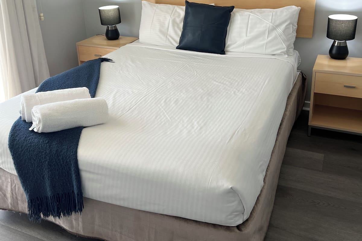 One Bedroom Superior #4141 | Premium bedding, blackout drapes, iron/ironing board, cribs/infant beds