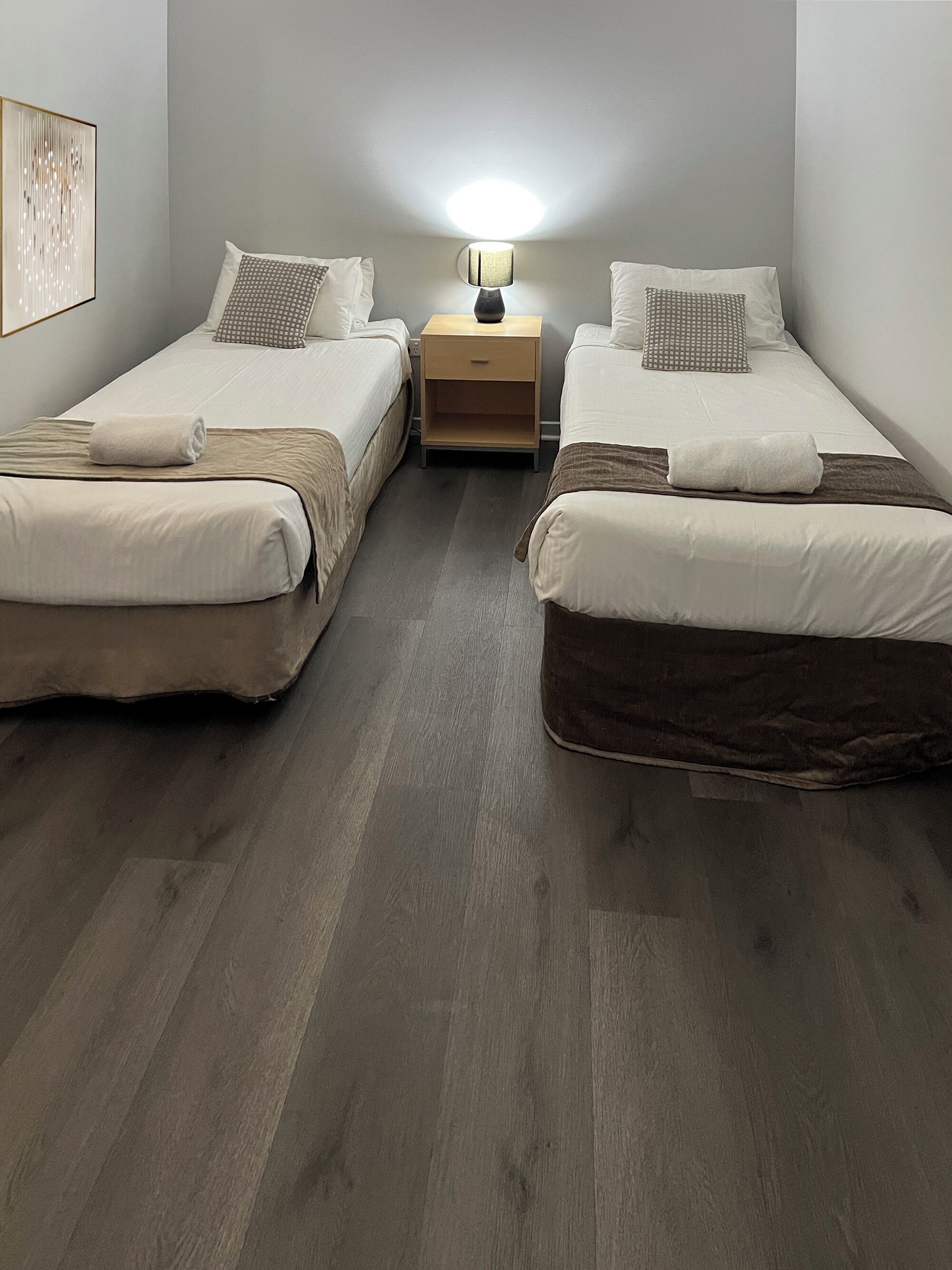 Literie de qualité supérieure, rideaux occultants