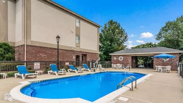 Seasonal outdoor pool