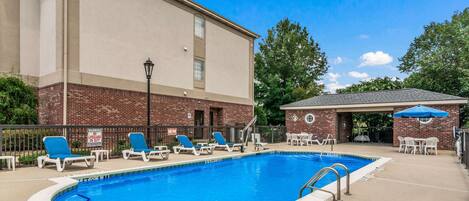 Seasonal outdoor pool