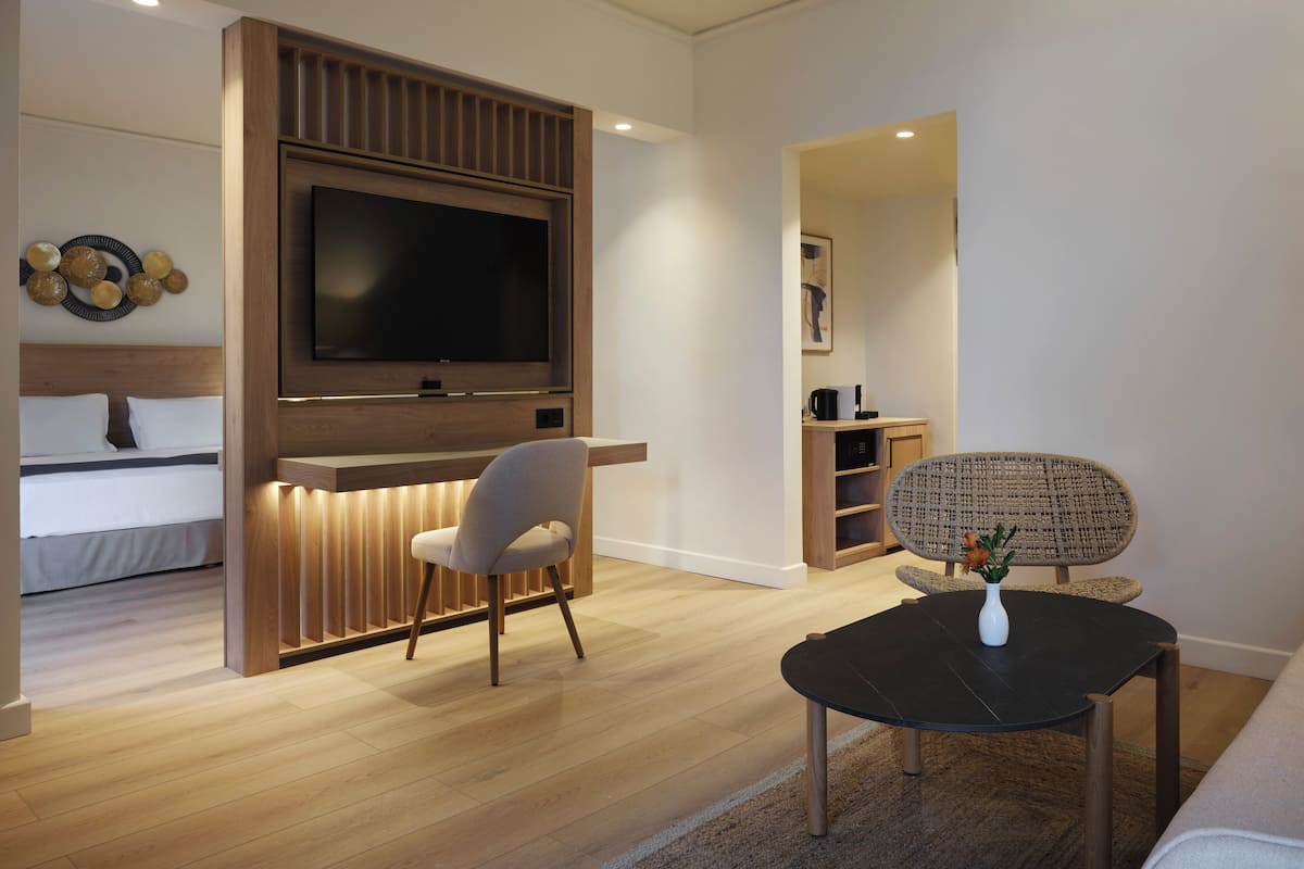 32-inch TV with satellite channels
