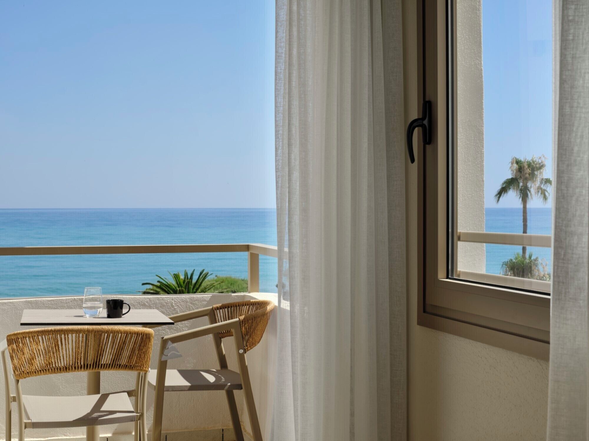 Vue sur la plage/l’océan