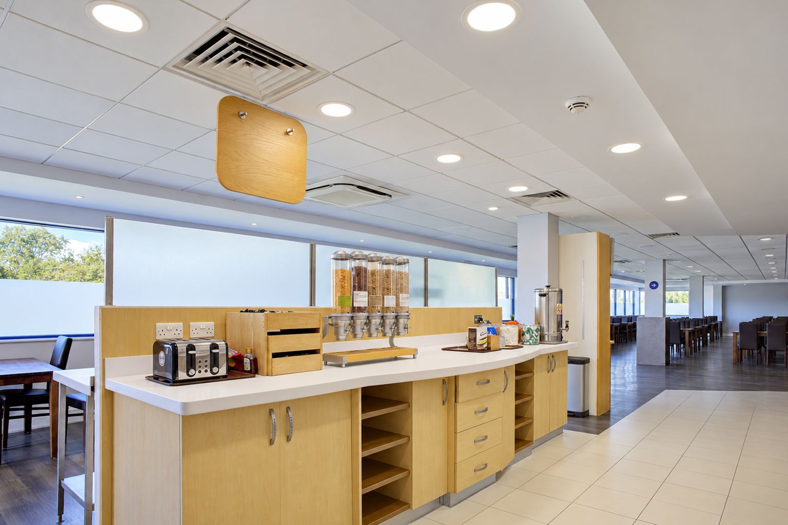 Breakfast area
