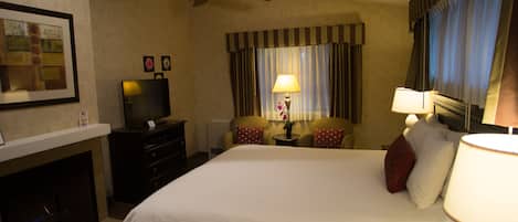 Blackout curtains, iron/ironing board, free WiFi, bed sheets