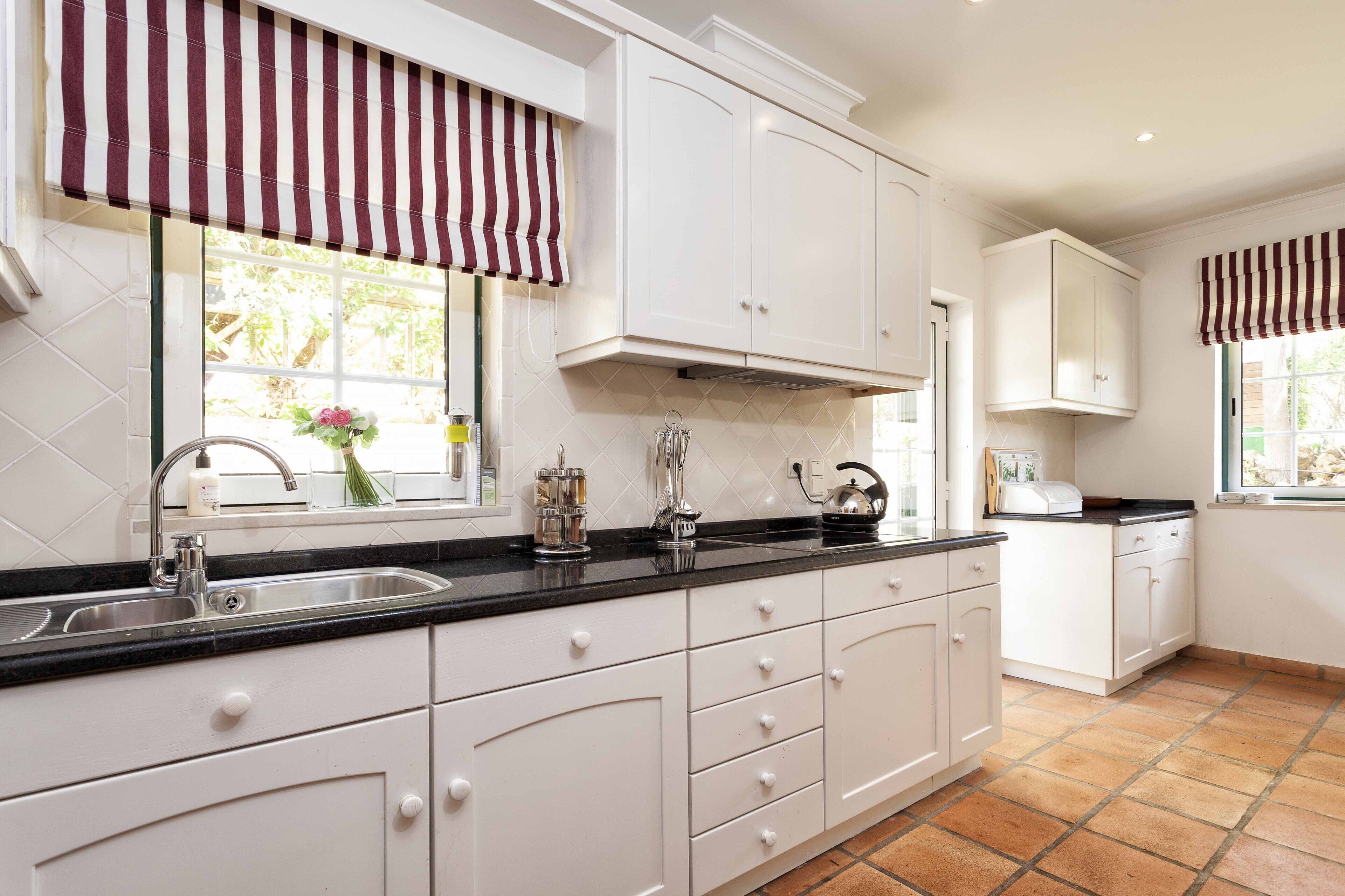 villa, 4 bedrooms, private pool | private kitchen | full-sized fridge, microwave, stovetop, dishwasher