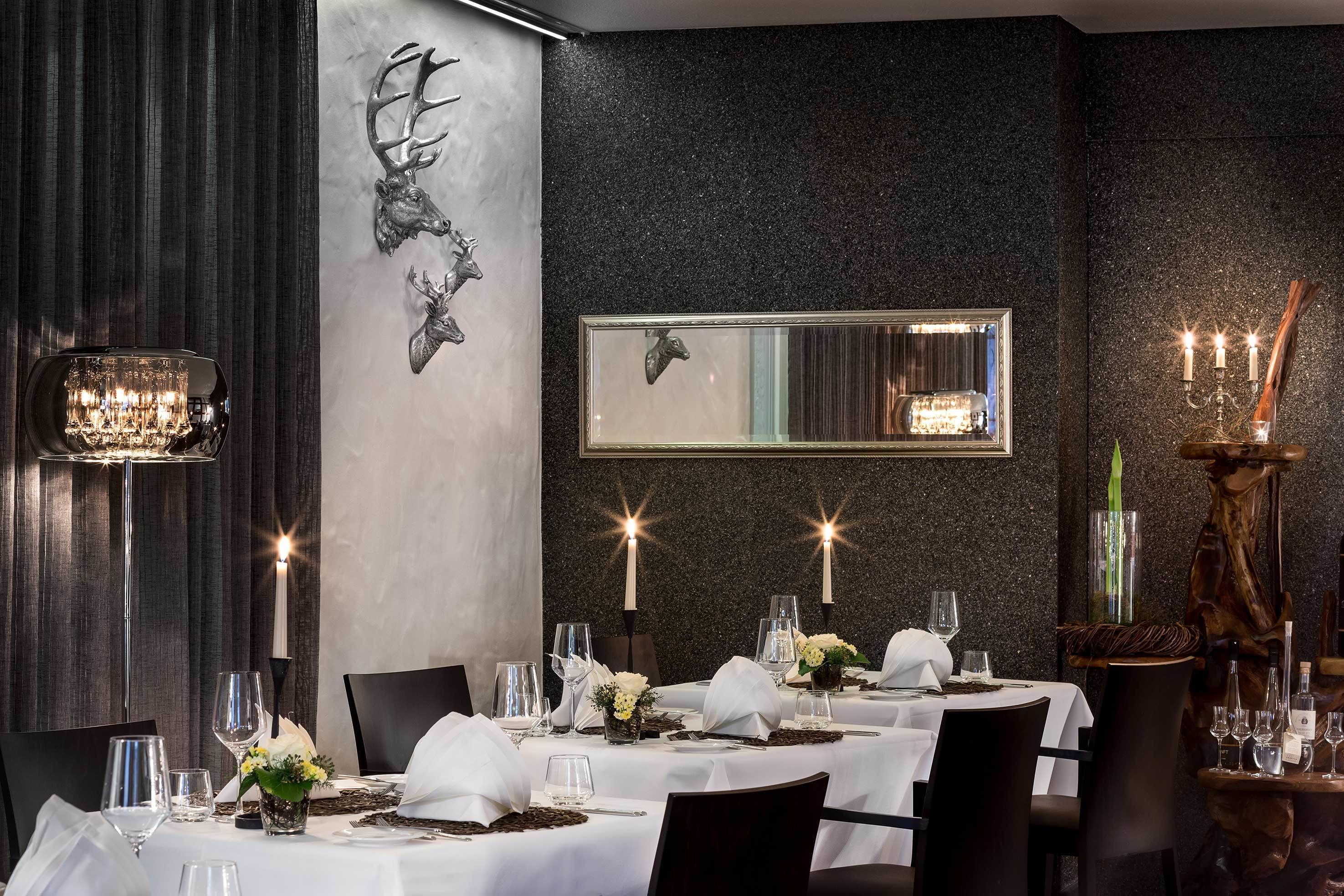 lunch and dinner served, local and international cuisine