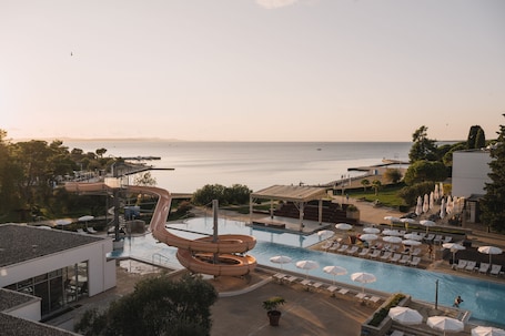 On the beach. Falkensteiner Club Funimation Borik