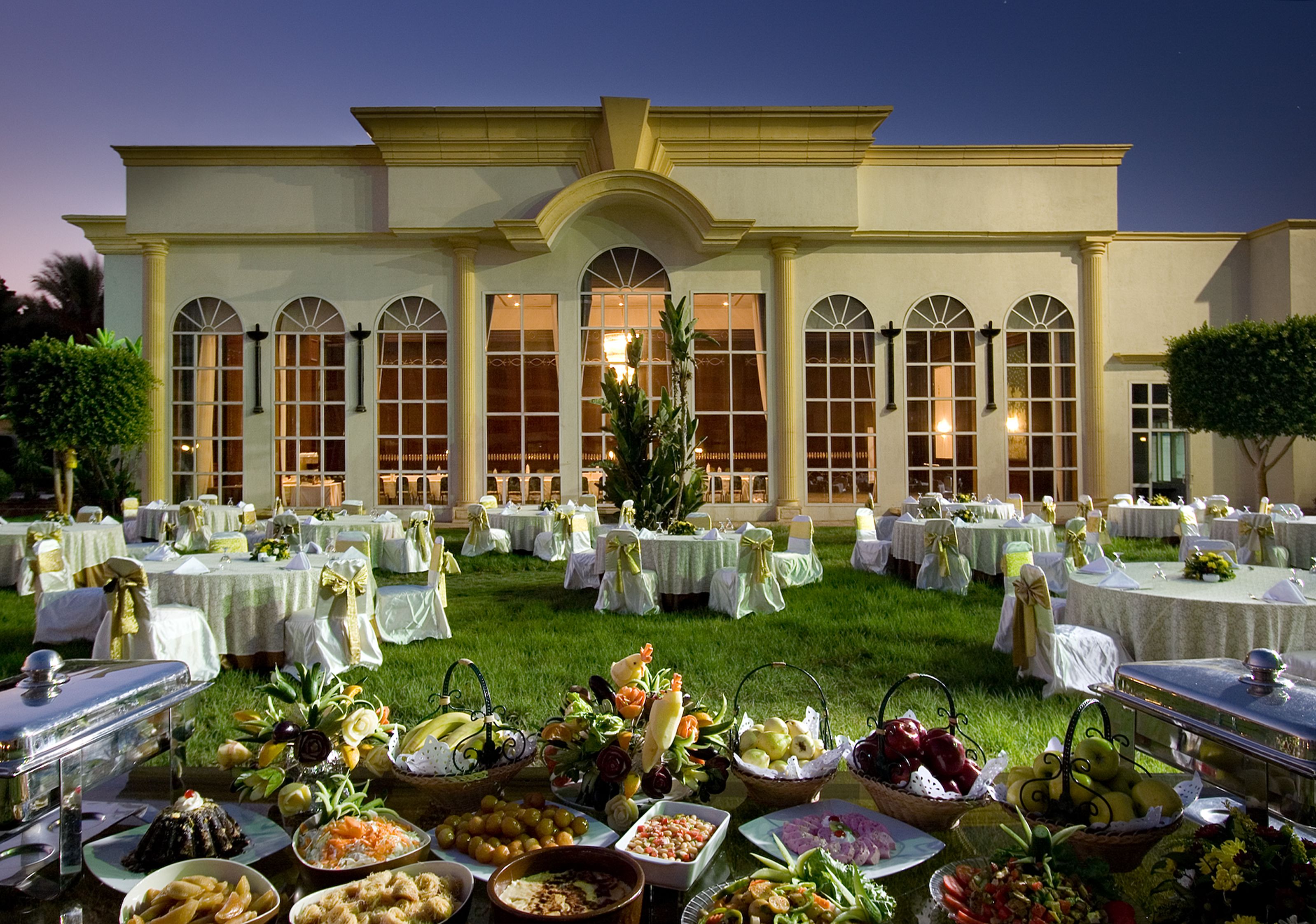 Huwelijksruimte buiten