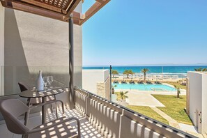 Pure Luxe Junior Suite Sea View | Minibar, in-room safe, individually decorated, individually furnished - Paralos Kosta Alímia (Hersonissos)