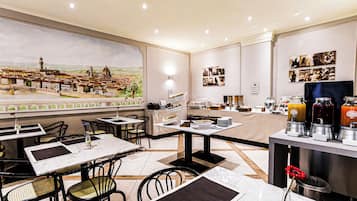Daily buffet breakfast (EUR 15 per person)