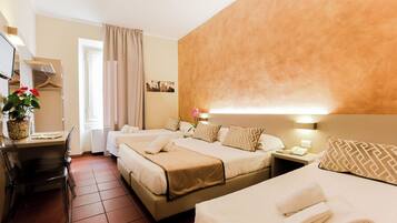 Quadruple Room | Premium bedding, down comforters, minibar, in-room safe