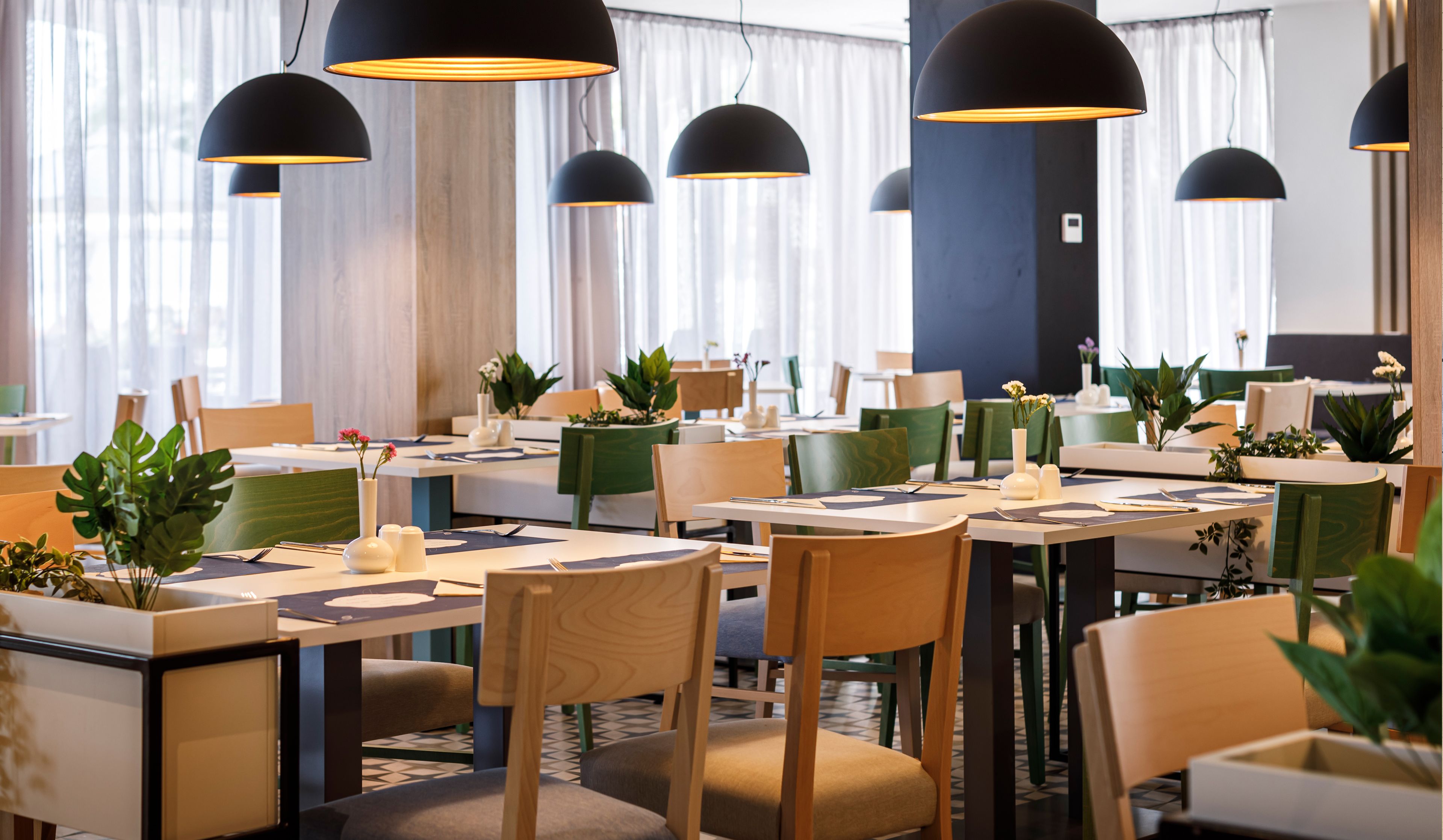 dinner served, mediterranean cuisine, beach views